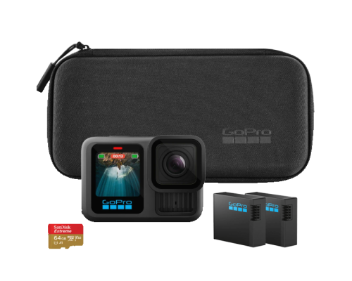Комплект GoPro HERO13 Black + 2 Enduro + 128 GB SD card