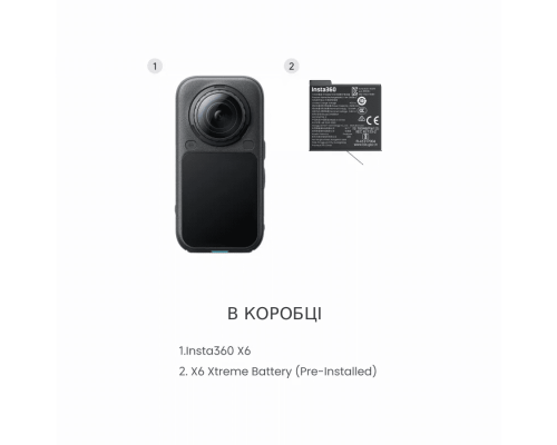 Камера Insta360 X6