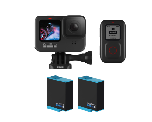 Комплект GoPro HERO9 Black + The Remote + Spare Battery (2 Total)