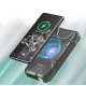 Портативное зарядное устройство с фонариком и компасом BLAVOR Solar Charger Power Bank 18W (темно-зеленое)