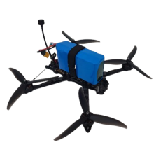 Квадрокоптер GEPRC MARK4 FPV дрон 7-дюймовый С АККУМУЛЯТОРОМ