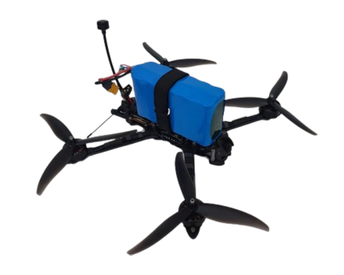 Квадрокоптер GEPRC MARK4 FPV дрон 7-дюймовий З АКУМУЛЯТОРОМ