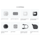 Передавач радіосистеми DJI Mic Mini 2S Transmitter (Glaze White)