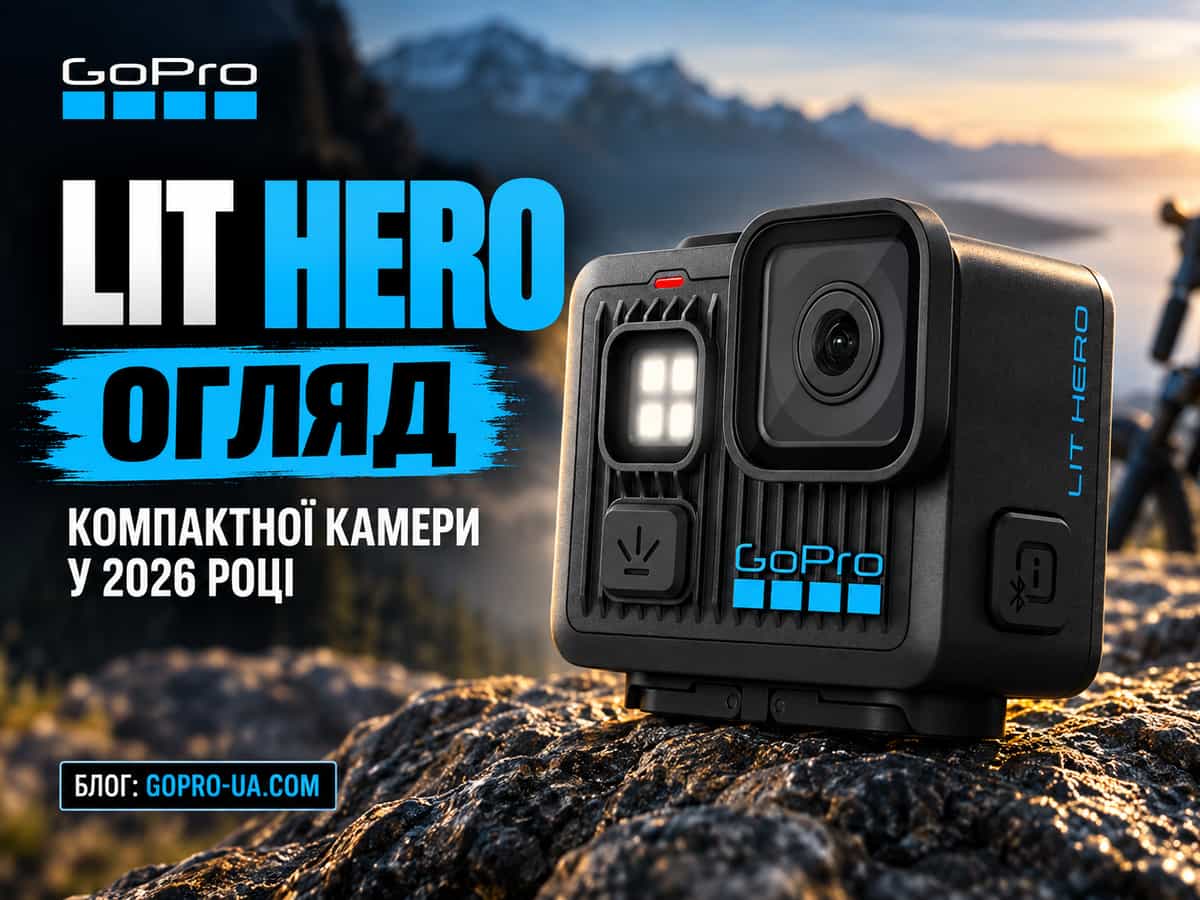 GoPro LIT HERO: огляд компактної камери у 2026 році