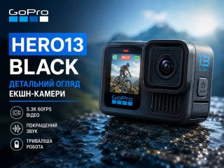 GoPro HERO13 Black: детальний огляд екшн-камери