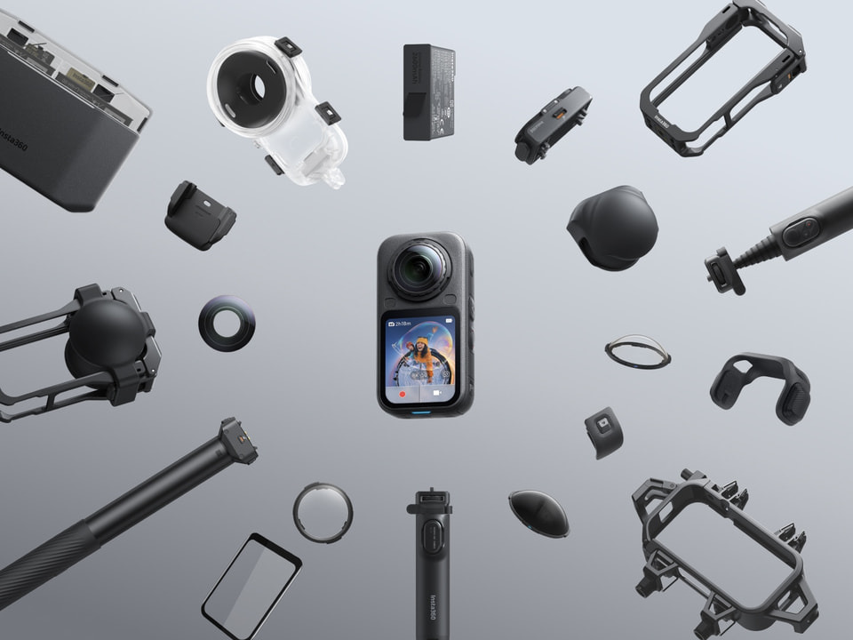 Insta360 X6 лінійка аксесуарів